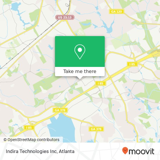 Indira Technologies Inc map