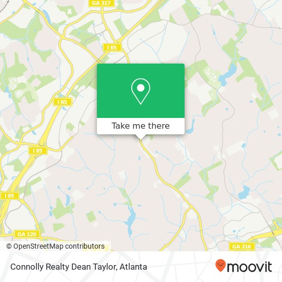 Connolly Realty Dean Taylor map