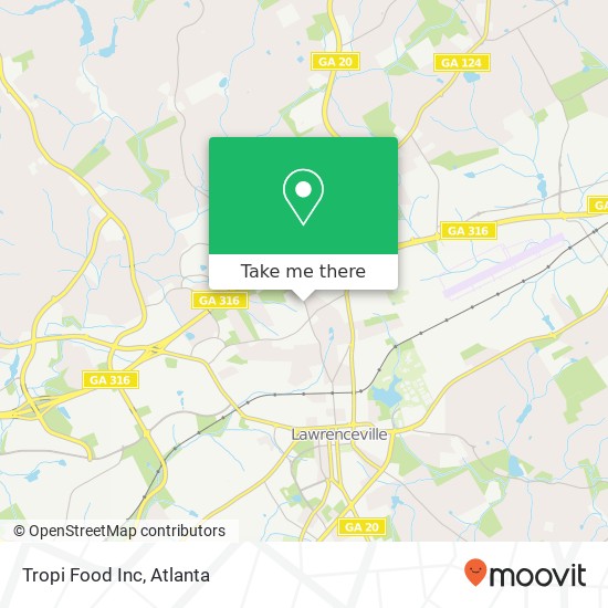 Tropi Food Inc map