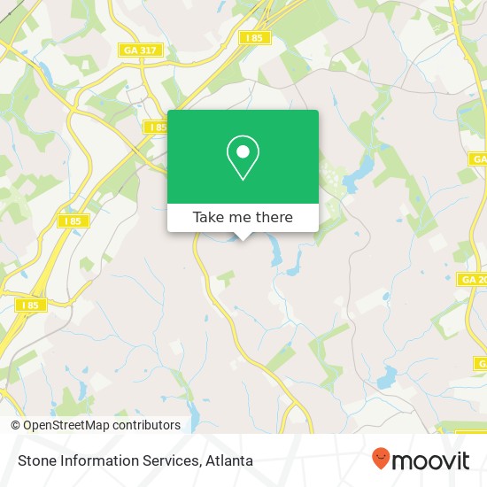 Mapa de Stone Information Services