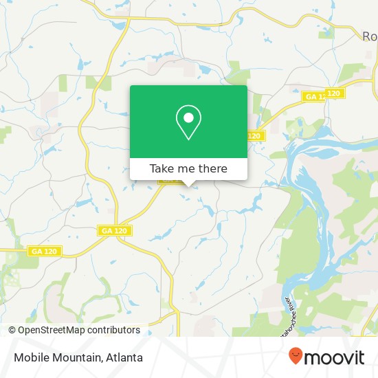 Mobile Mountain map