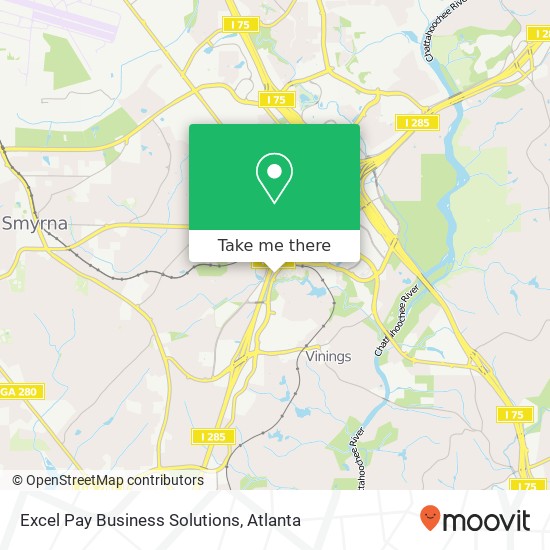 Excel Pay Business Solutions map