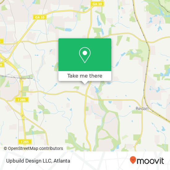 Upbuild Design LLC map