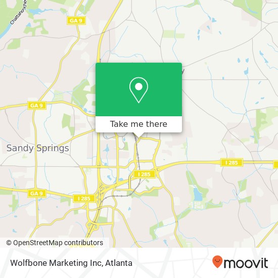 Wolfbone Marketing Inc map