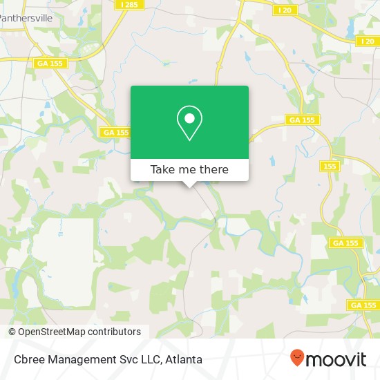 Cbree Management Svc LLC map