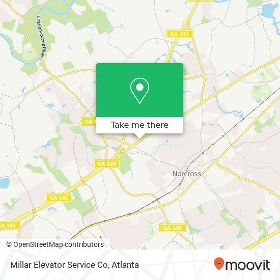 Mapa de Millar Elevator Service Co