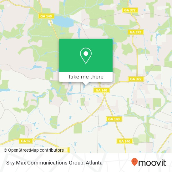 Sky Max Communications Group map