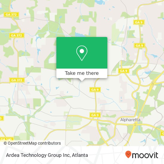 Ardea Technology Group Inc map