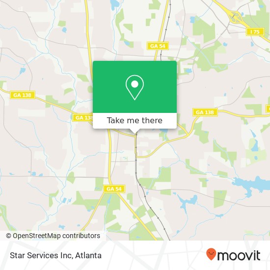 Star Services Inc map