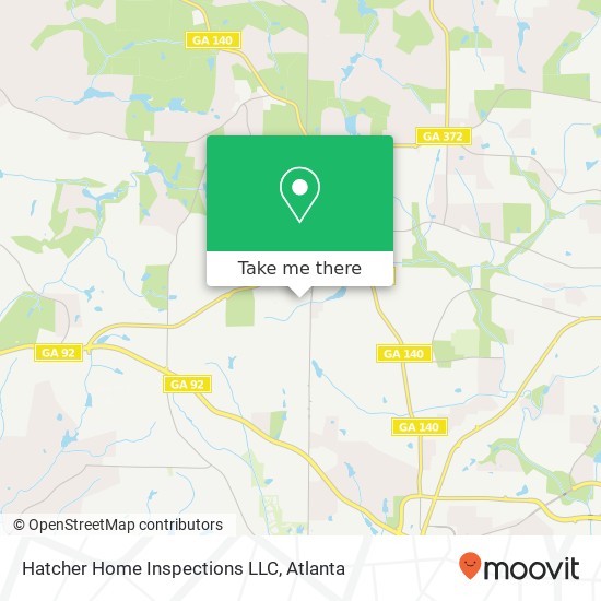 Mapa de Hatcher Home Inspections LLC