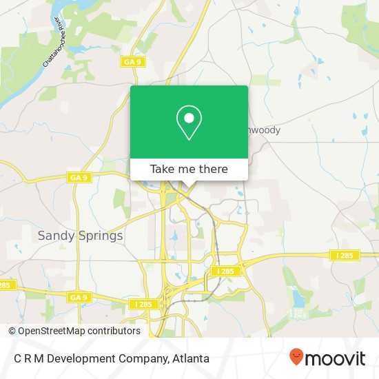 Mapa de C R M Development Company