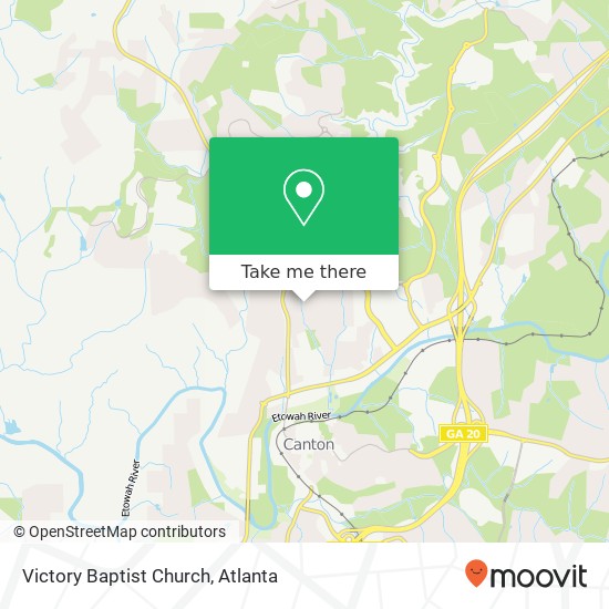 Mapa de Victory Baptist Church