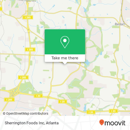 Sherrington Foods Inc map