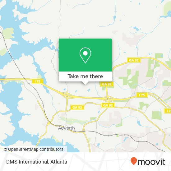 Mapa de DMS International