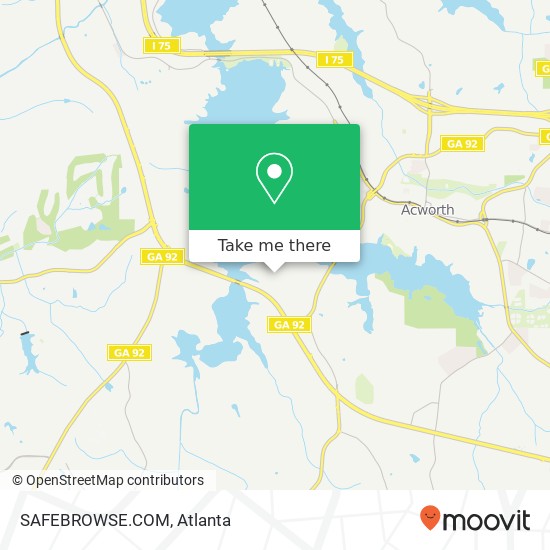 Mapa de SAFEBROWSE.COM