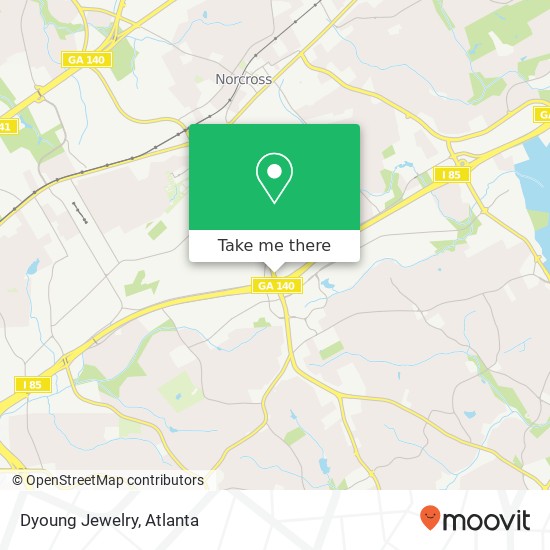 Mapa de Dyoung Jewelry