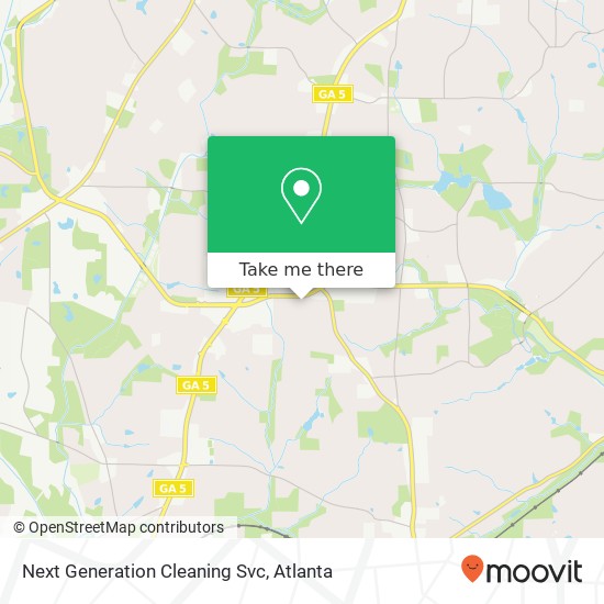 Next Generation Cleaning Svc map