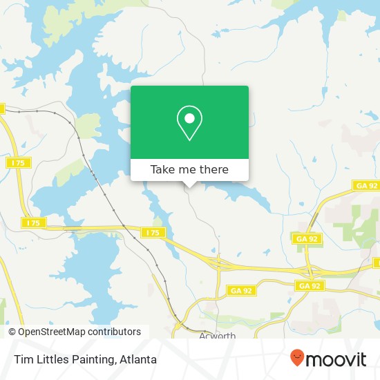 Tim Littles Painting map