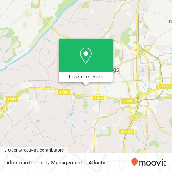 Alterman Property Management L map