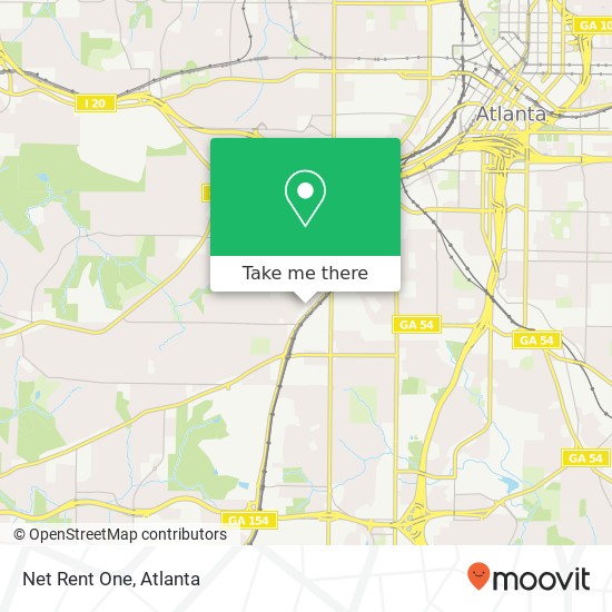 Net Rent One map