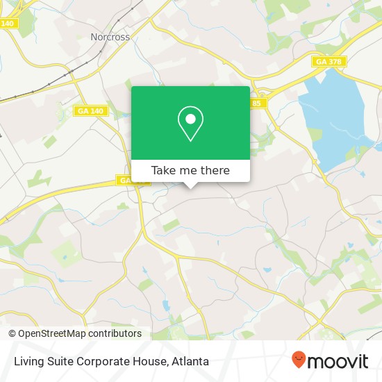 Living Suite Corporate House map