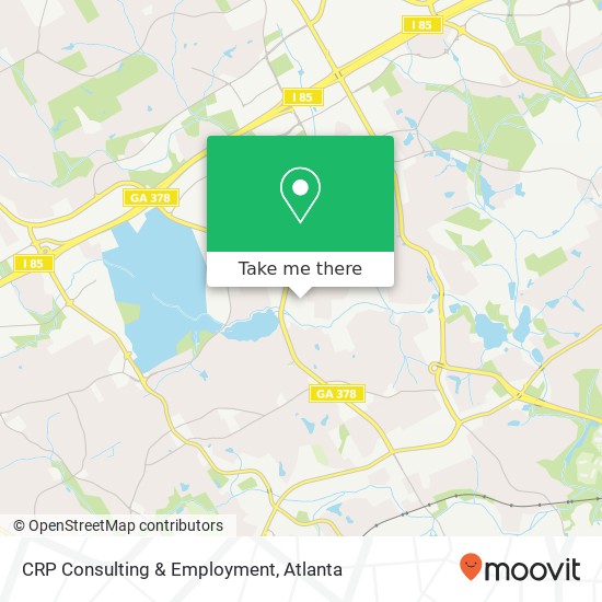 CRP Consulting & Employment map