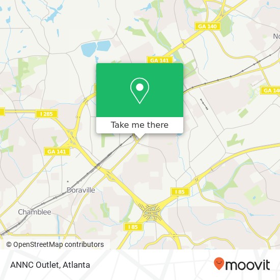 ANNC Outlet map