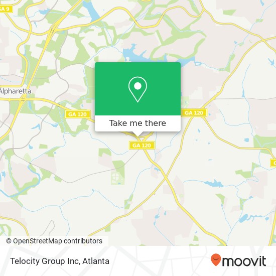 Telocity Group Inc map