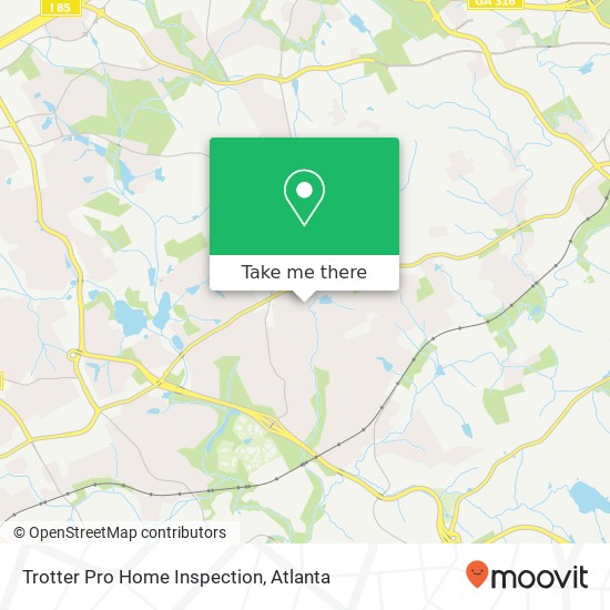 Trotter Pro Home Inspection map