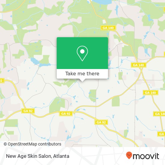 New Age Skin Salon map