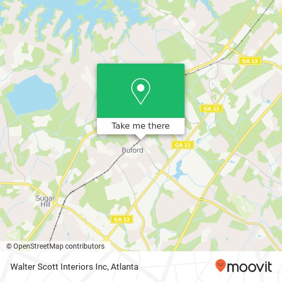 Mapa de Walter Scott Interiors Inc