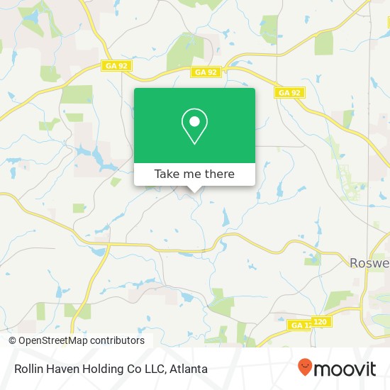 Mapa de Rollin Haven Holding Co LLC