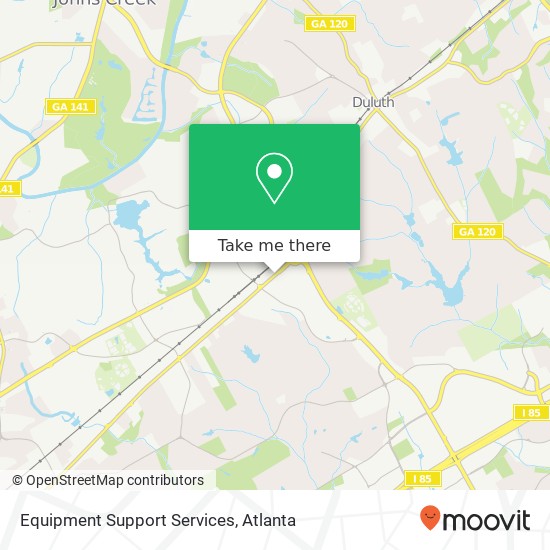 Equipment Support Services map