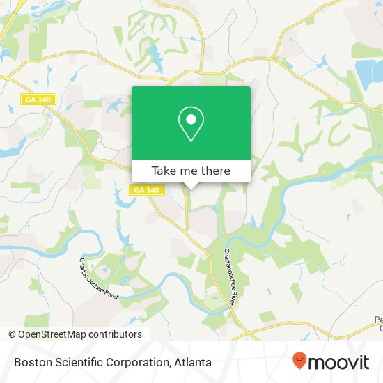 Boston Scientific Corporation map