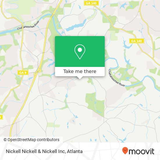 Nickell Nickell & Nickell Inc map