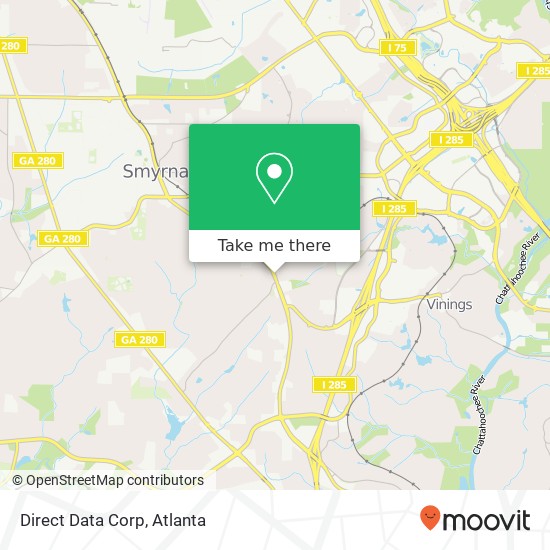 Mapa de Direct Data Corp