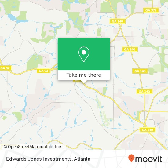 Mapa de Edwards Jones Investments