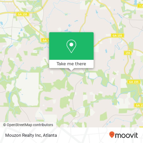 Mouzon Realty Inc map