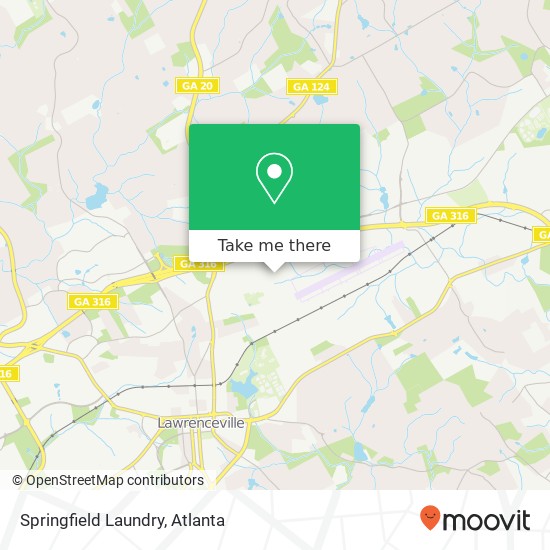 Mapa de Springfield Laundry