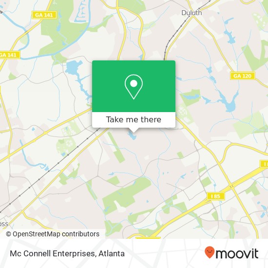 Mc Connell Enterprises map