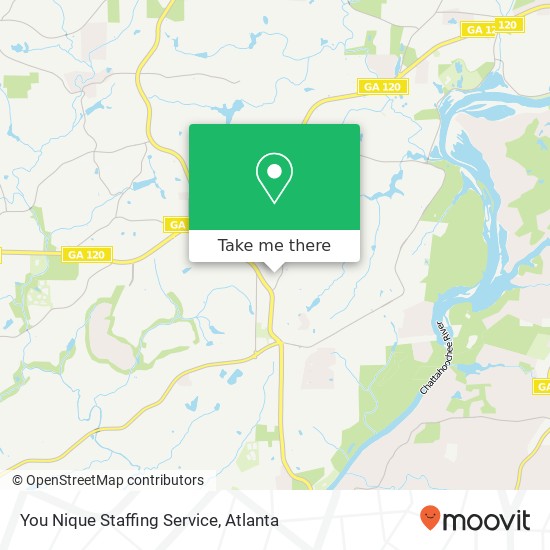 Mapa de You Nique Staffing Service