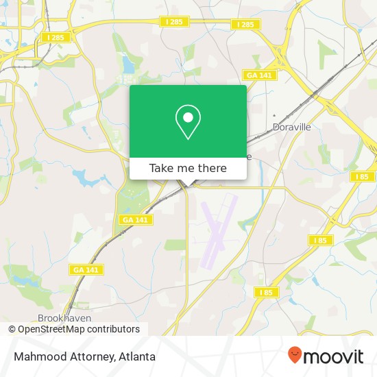 Mahmood Attorney map