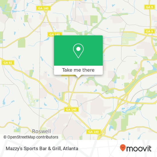 Mapa de Mazzy's Sports Bar & Grill