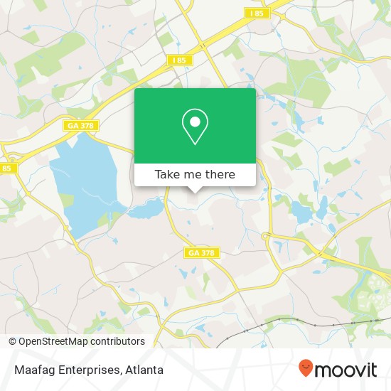Maafag Enterprises map