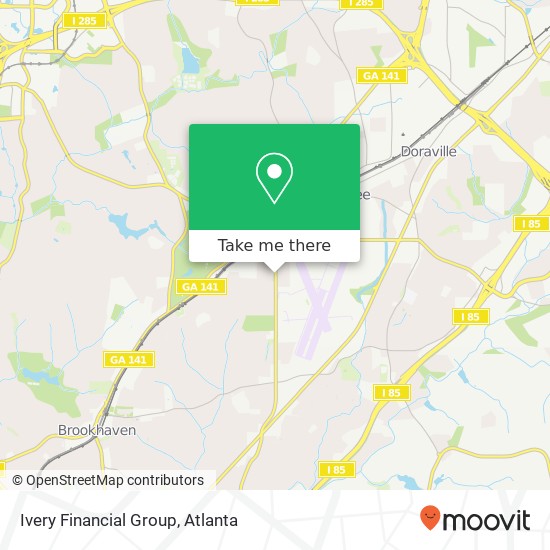 Ivery Financial Group map