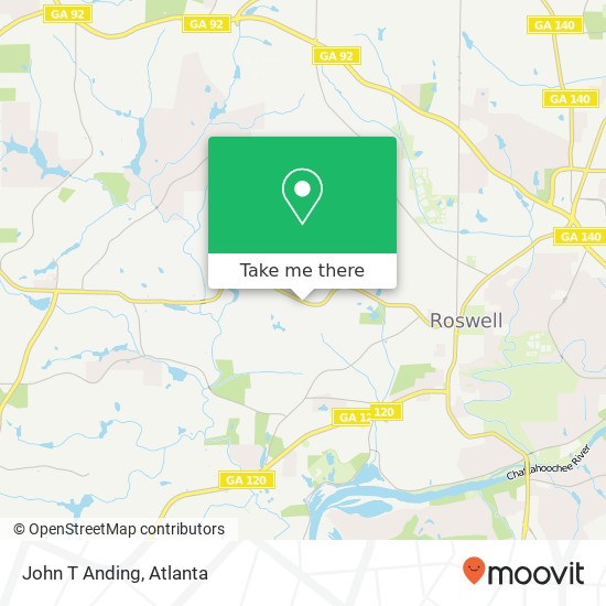 John T Anding map