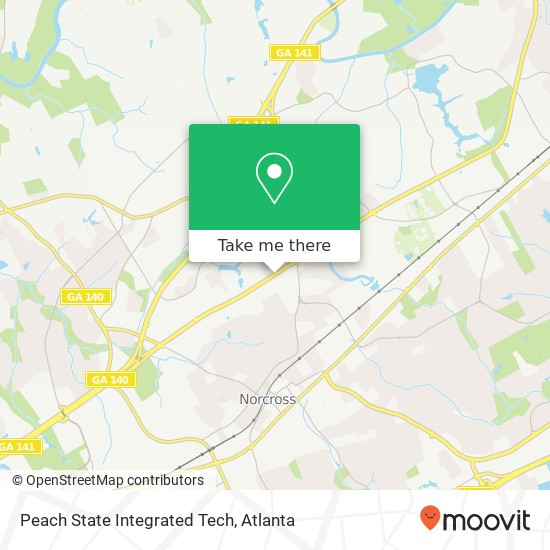 Peach State Integrated Tech map