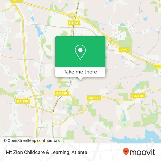 Mt Zion Childcare & Learning map