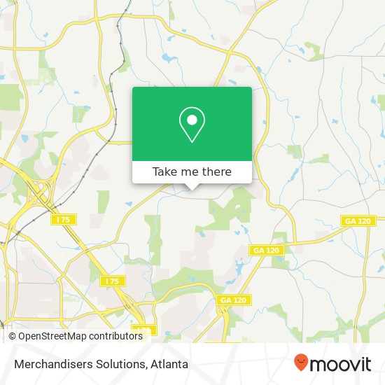 Mapa de Merchandisers Solutions