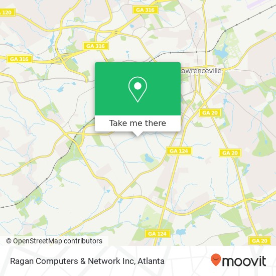 Mapa de Ragan Computers & Network Inc